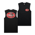 Redback Wreckers Muscle Tee Black Muscle Tank Bush Chook