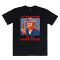 Self Portrait Tee Black T-Shirt Bush Chook