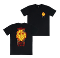 She'll Be Right Tee Black T-Shirt Bush Chook