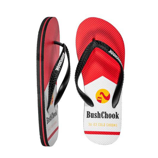 Smoko Thongs Thongs Bush Chook