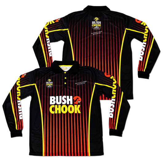 Super Chook Fishing Jersey Bush Chook
