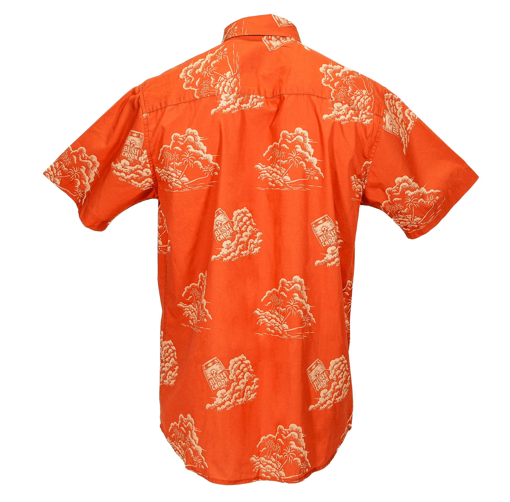 Terracotta Sunset Button-up Button-up Bush Chook