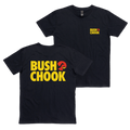 Vintage 2 Black Tee T-Shirt Bush Chook