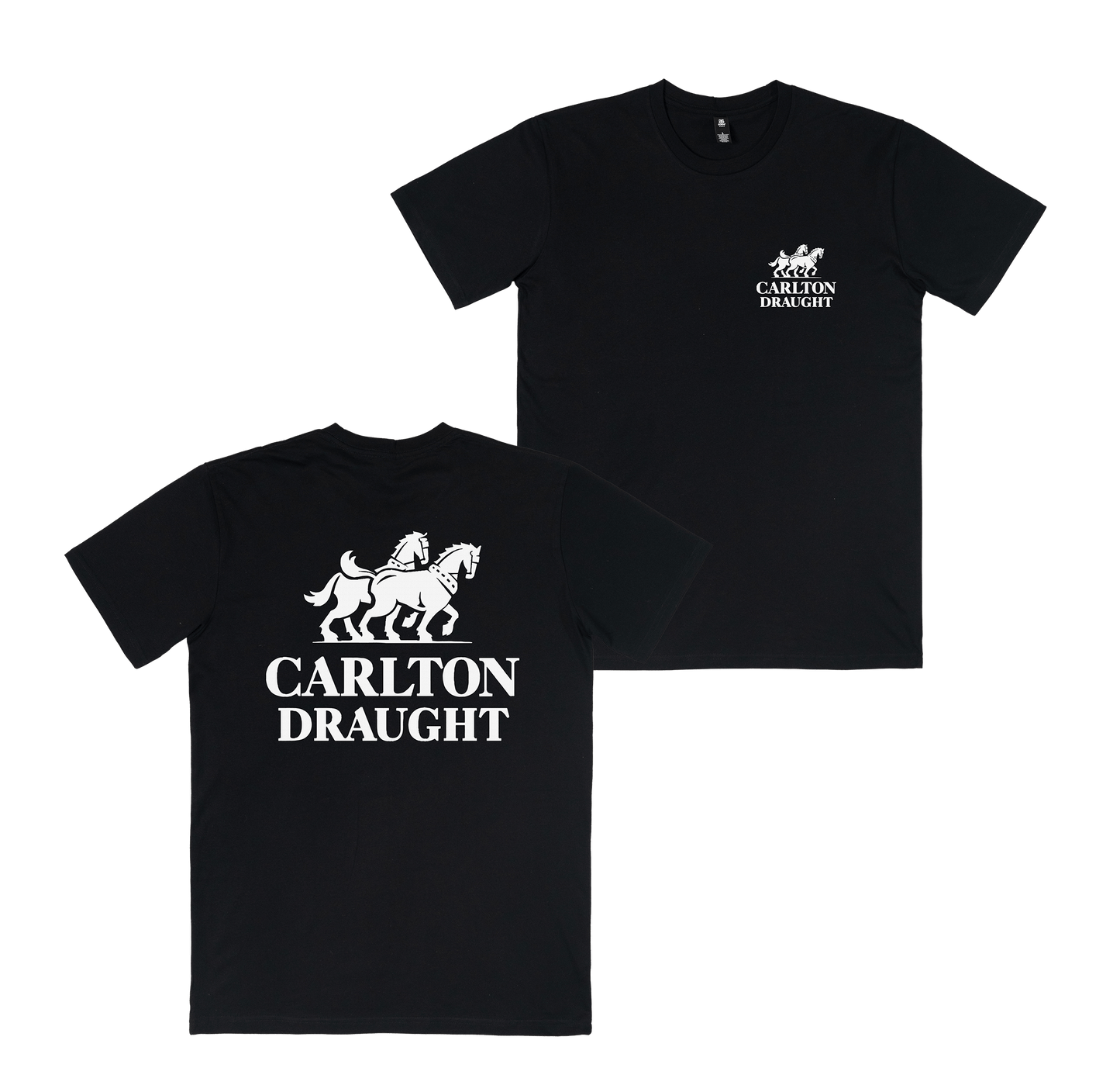 Carlton Draught Current Tee Black T-Shirt Carlton Draught