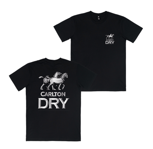 Carlton Dry Classic Tee Black T-Shirt Carlton Dry