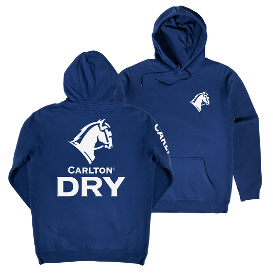Carlton Dry Current Hoodie Cobalt Hoodie Carlton Dry
