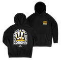 Beach Bum Hoodie Black Hoodie Corona