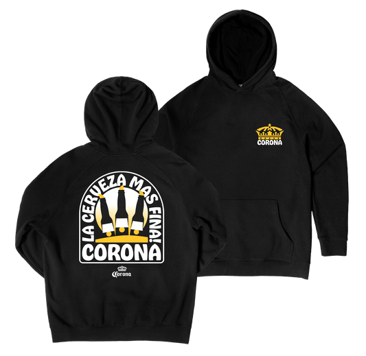 Beach Bum Hoodie Black Hoodie Corona