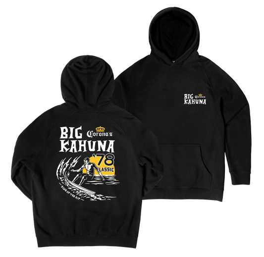 Big Kahuna Hoodie Black Hoodie Corona