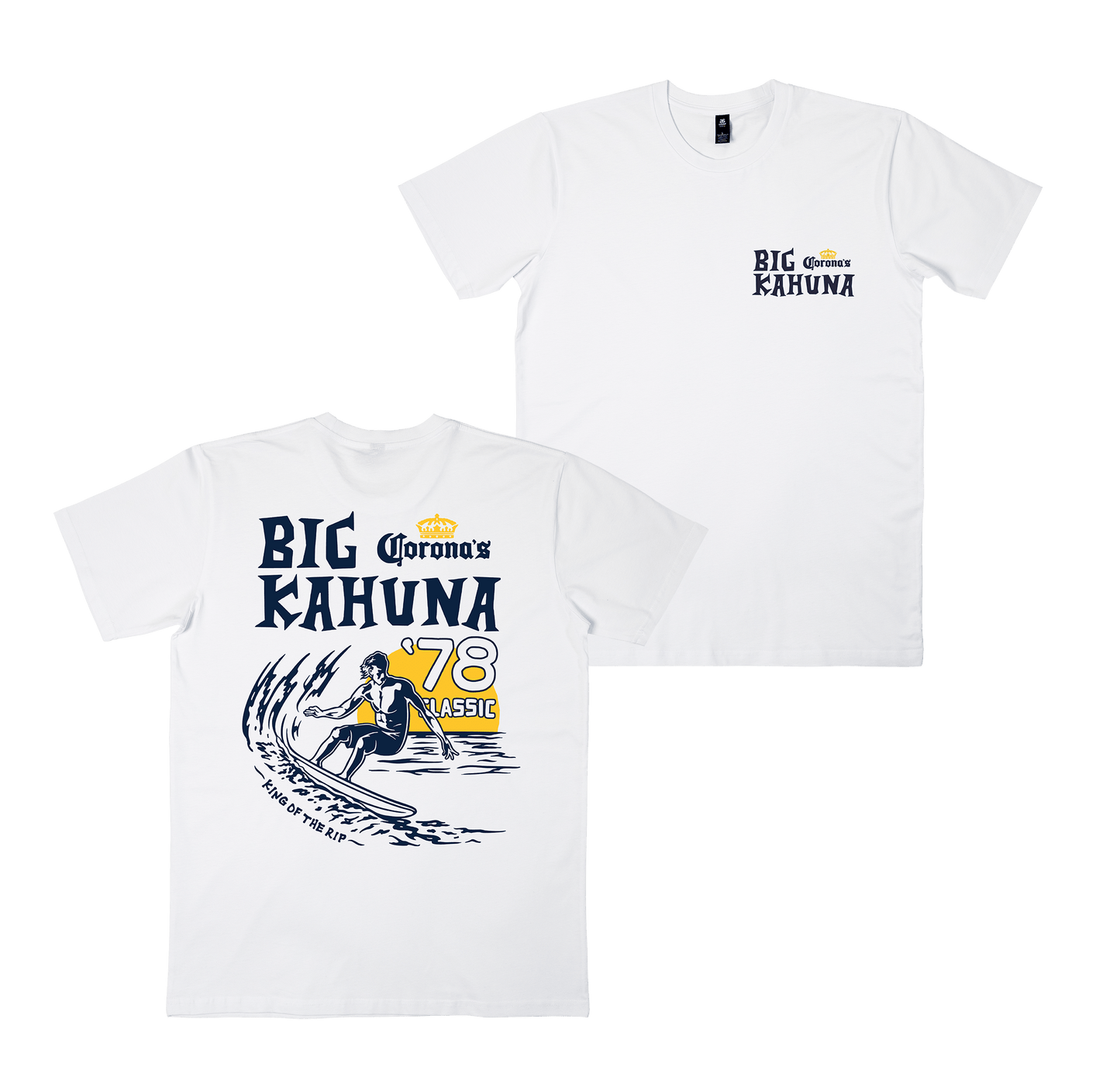 Big Kahuna Tee White T-Shirt Corona