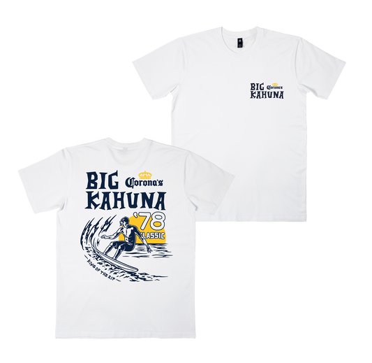 Big Kahuna Tee White T-Shirt Corona