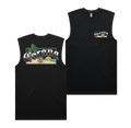 Bucket Muscle Tee Black Muscle Corona