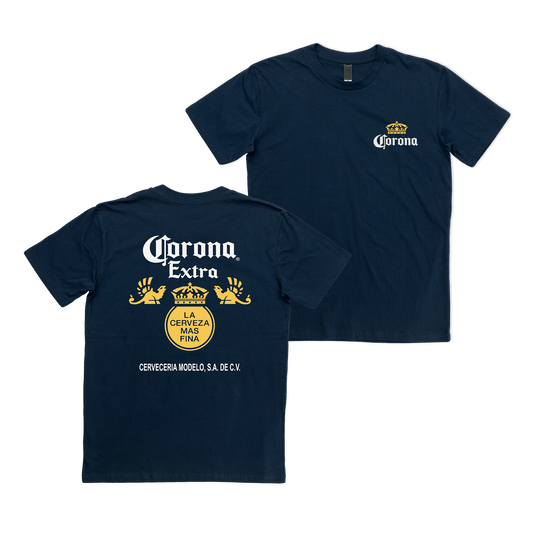 Clasico Tee Navy T-Shirt Corona