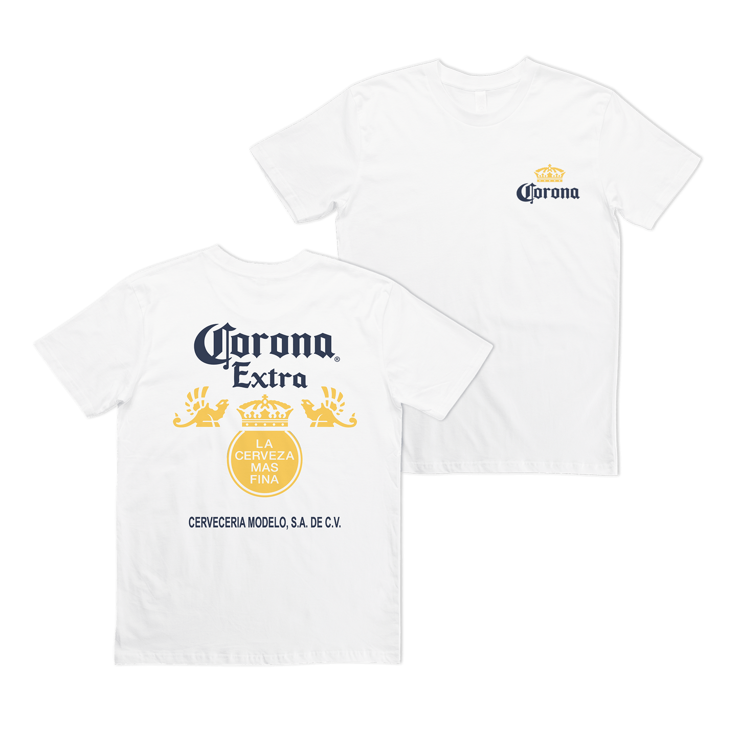 Clasico Tee White T-Shirt Corona