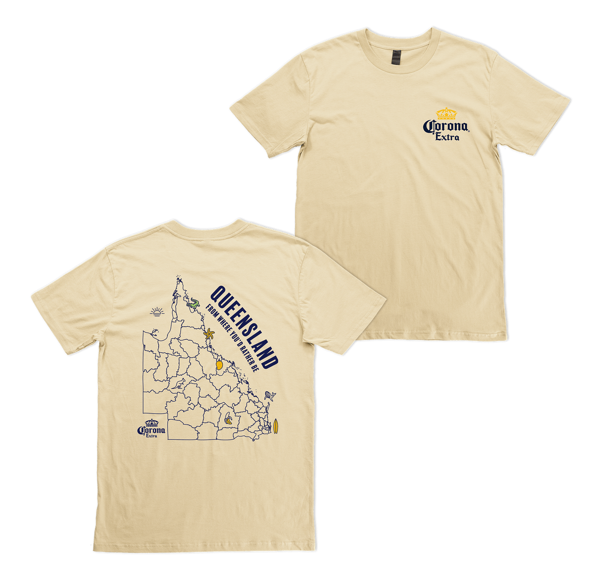 Corona Queensland Tee T-Shirt Corona