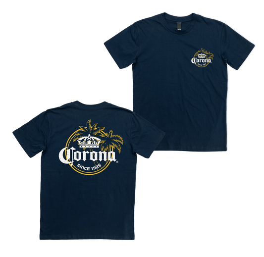 Corona Retro Tee Navy T-Shirt Corona