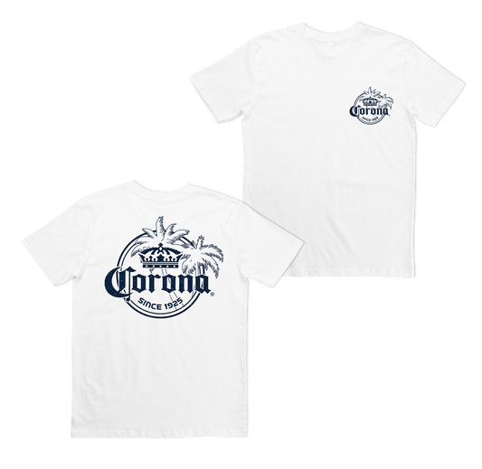 Corona Retro Tee White T-Shirt Corona