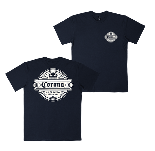 Corona Seal Tee Navy T-Shirt Corona