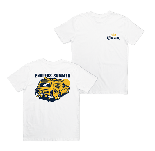 Endless Summer Tee White T-Shirt Corona