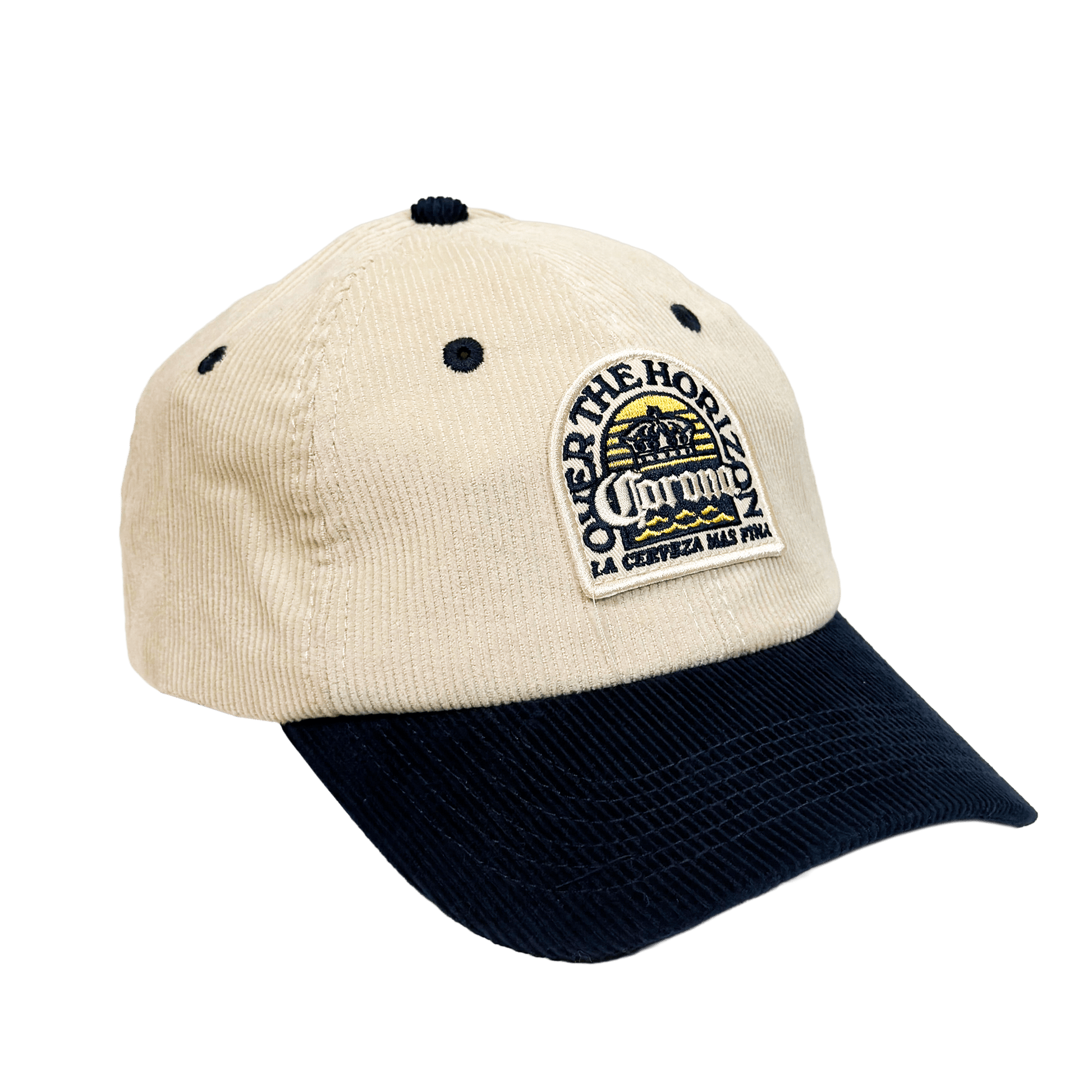 Over The Horizon Corduroy Cap Beige Cap Corona