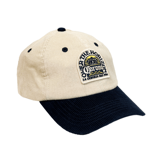 Over The Horizon Corduroy Cap Beige Cap Corona