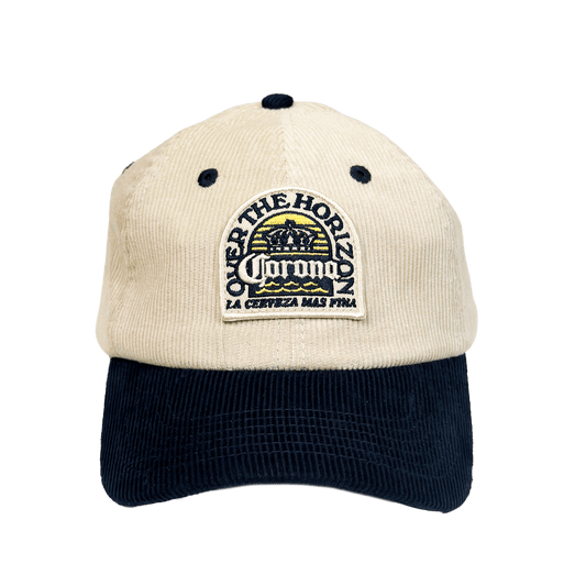Over The Horizon Corduroy Cap Beige Cap Corona