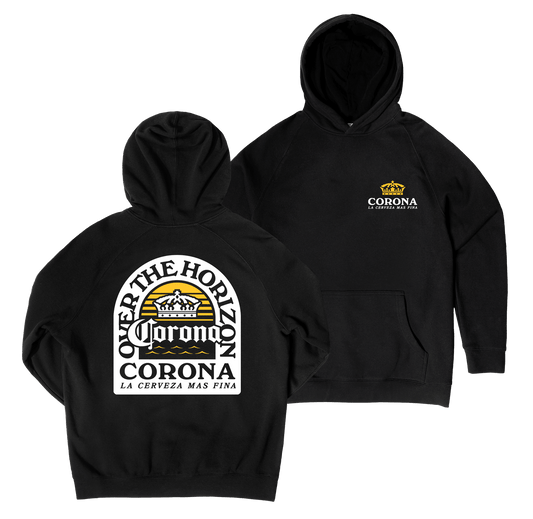 Over the Horizon Hoodie Black Hoodie Corona