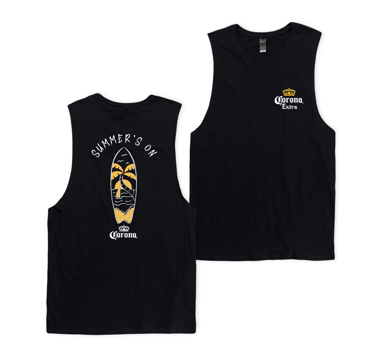 Summer Surf Muscle Tee Muscle Tanks Corona
