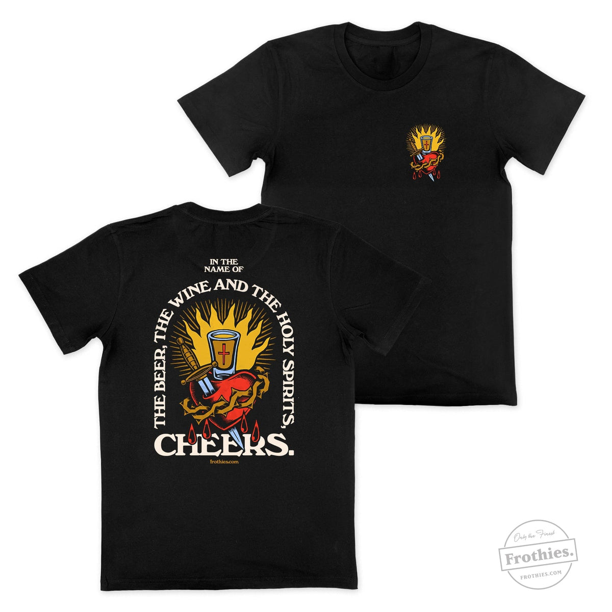 B.W.H.S. Tee T-Shirt Frothies