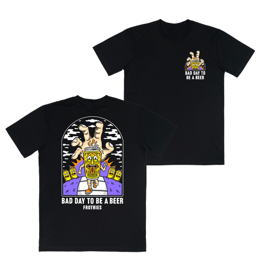 Bad Day Tee Black T-Shirts Frothies
