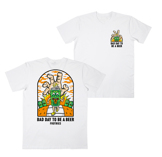 Bad Day Tee White T-Shirts Frothies