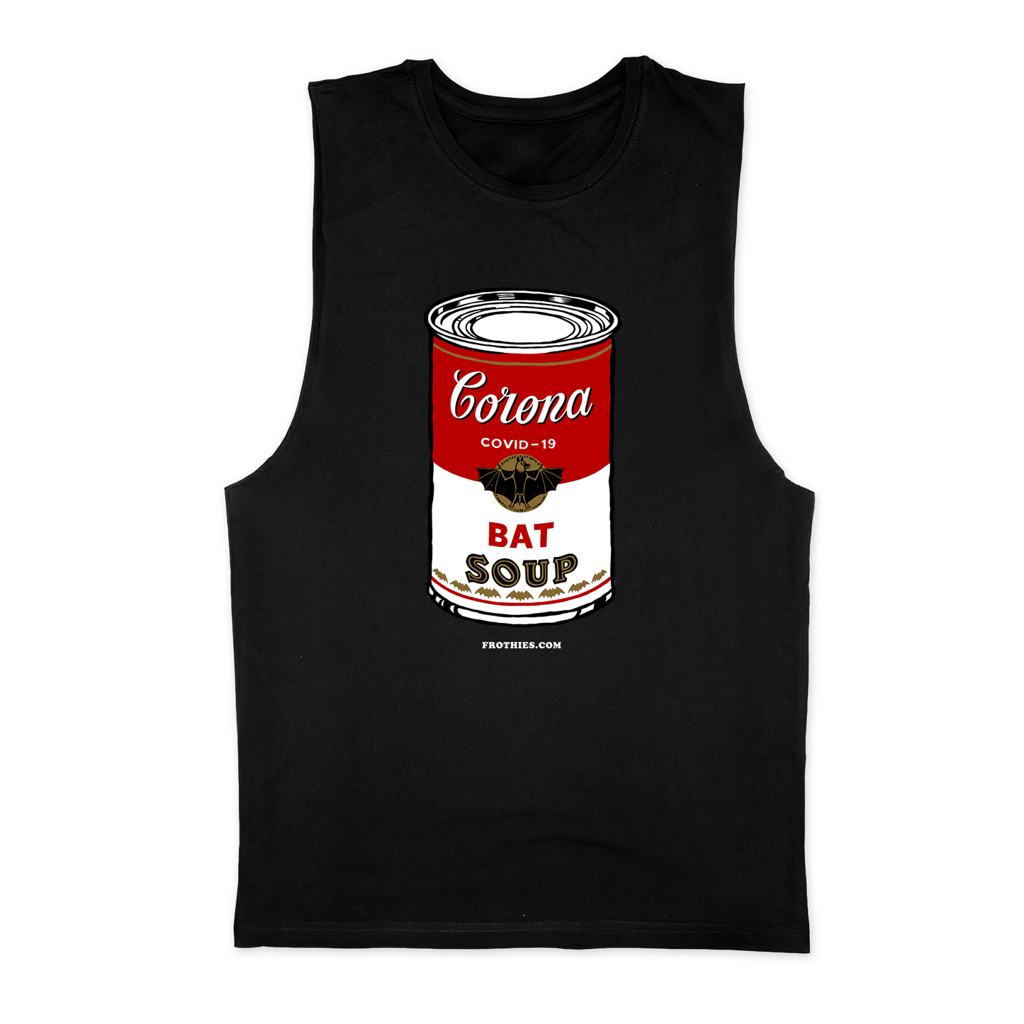 Bat Soup Chest Muscle Tee T-Shirt Frothies