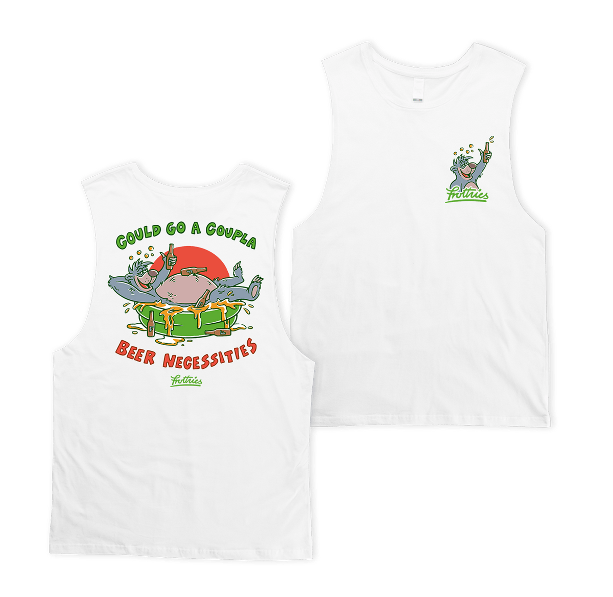Beer Necessities Muscle Tee