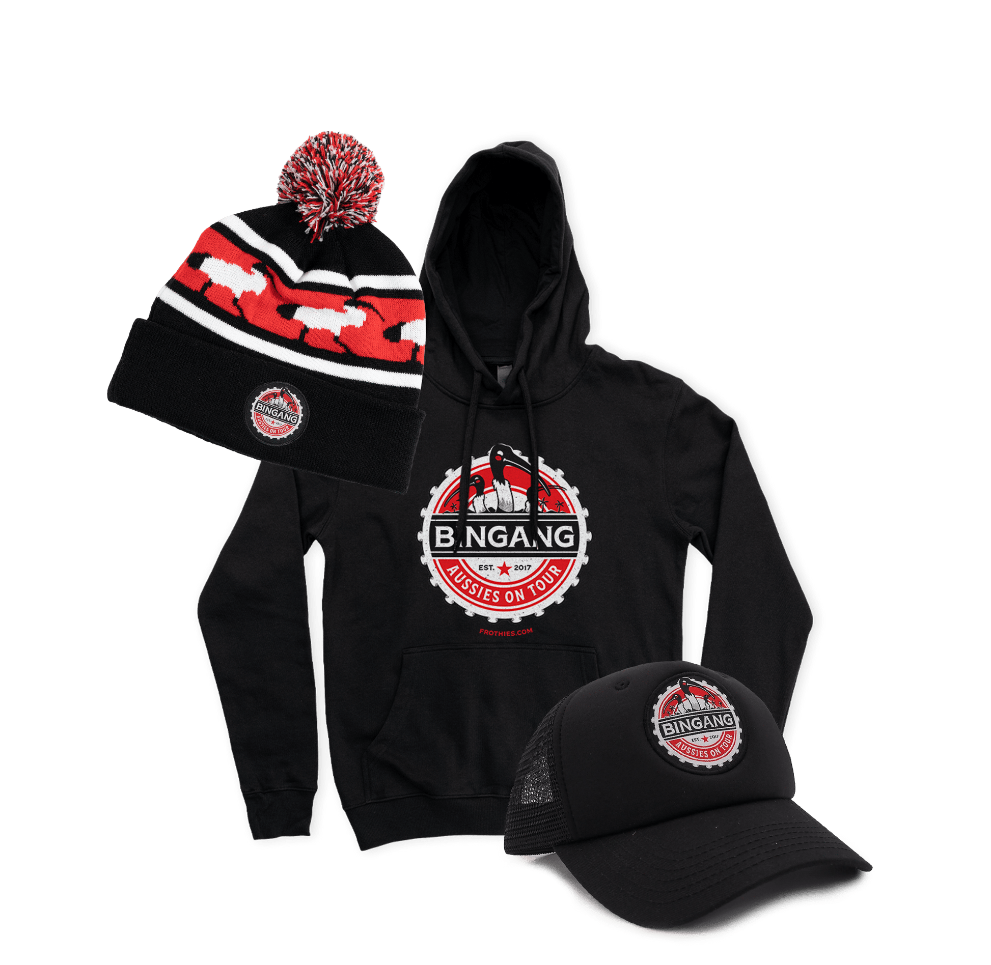 Bingang Hoodie And Beanie Bundle Bundle Frothies