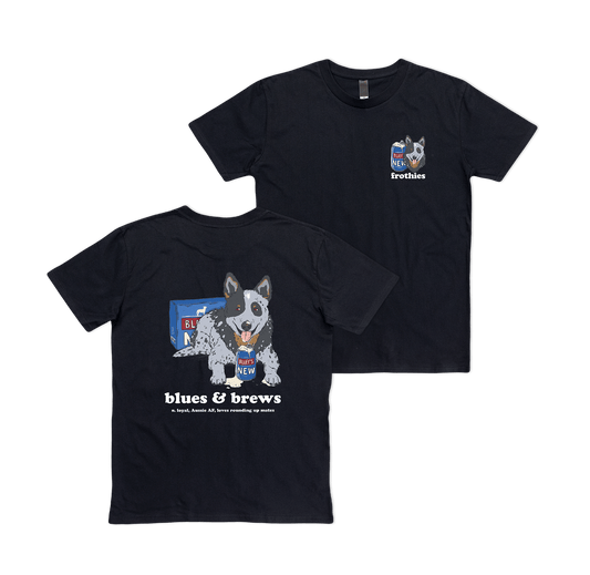 Blues & Brews Tee T-Shirt Frothies