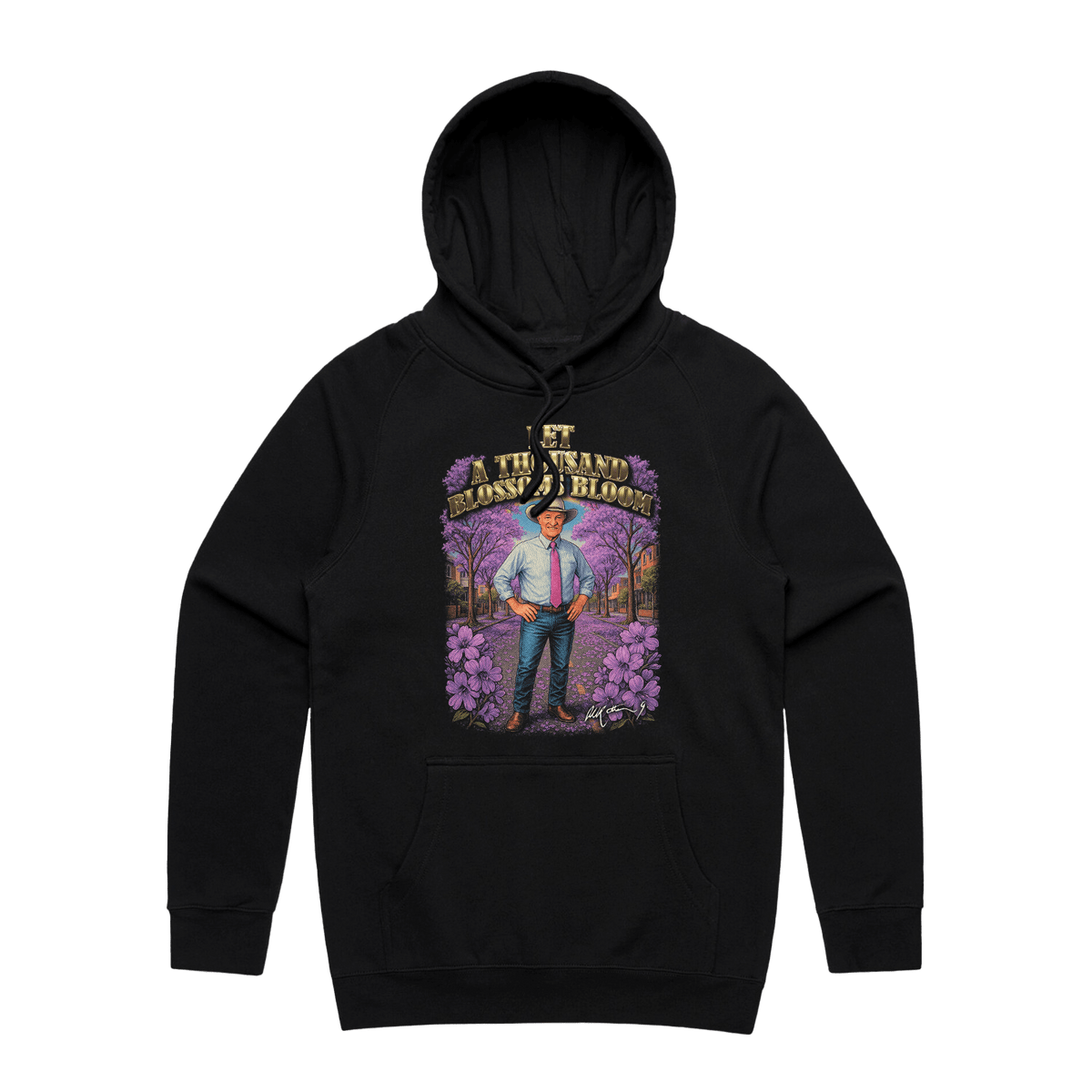 Bob Katter Hoodie Black Hoodie Frothies