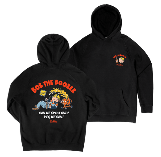 Bob The Boozer Hoodie Black Hoodie Frothies