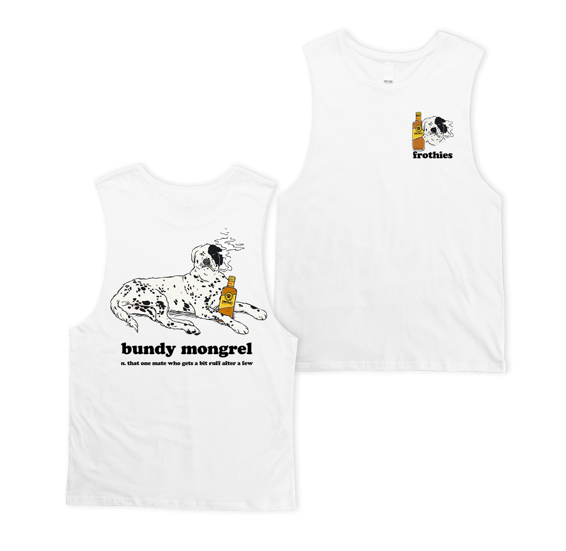 Bundy Mongrel Muscle Tee Muscle Tanks Frothies