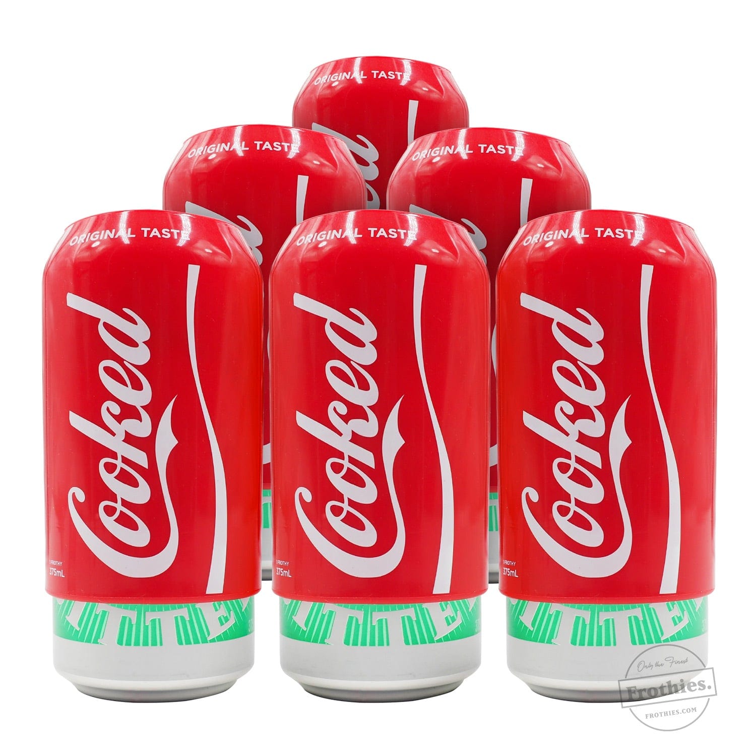 Cooked Can Sleeve - 6 Pack Cooler Frothies