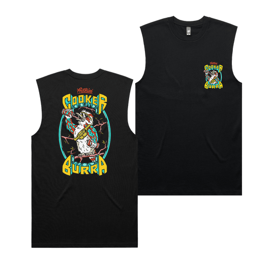Cookerburra Muscle Tee Black T-Shirt Frothies