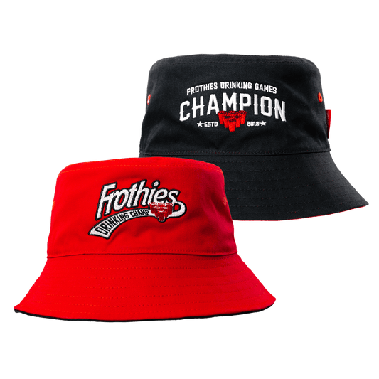 Drinking Champ Reversible Bucket Hat Bucket Hat Frothies