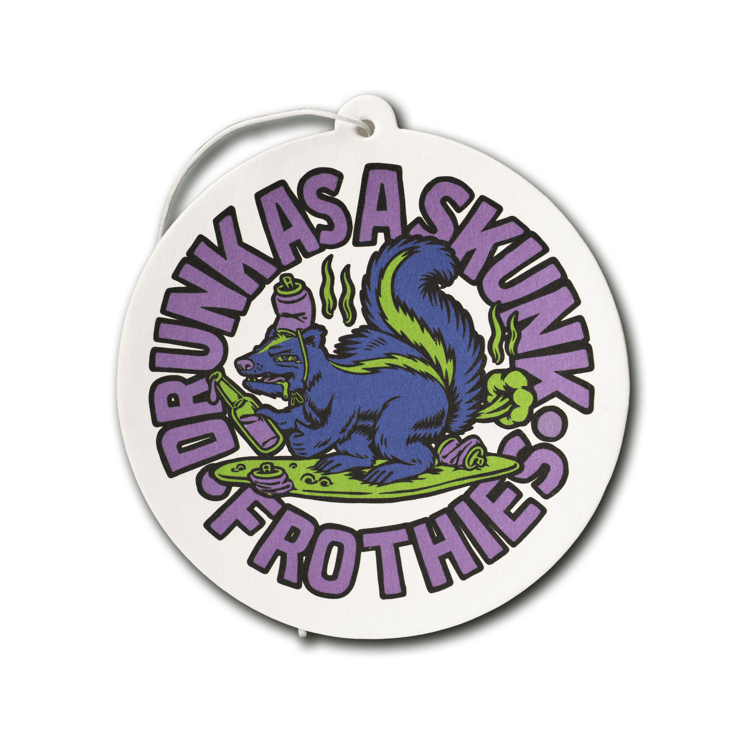 Drunk Skunk Air Freshener Air Freshener Frothies