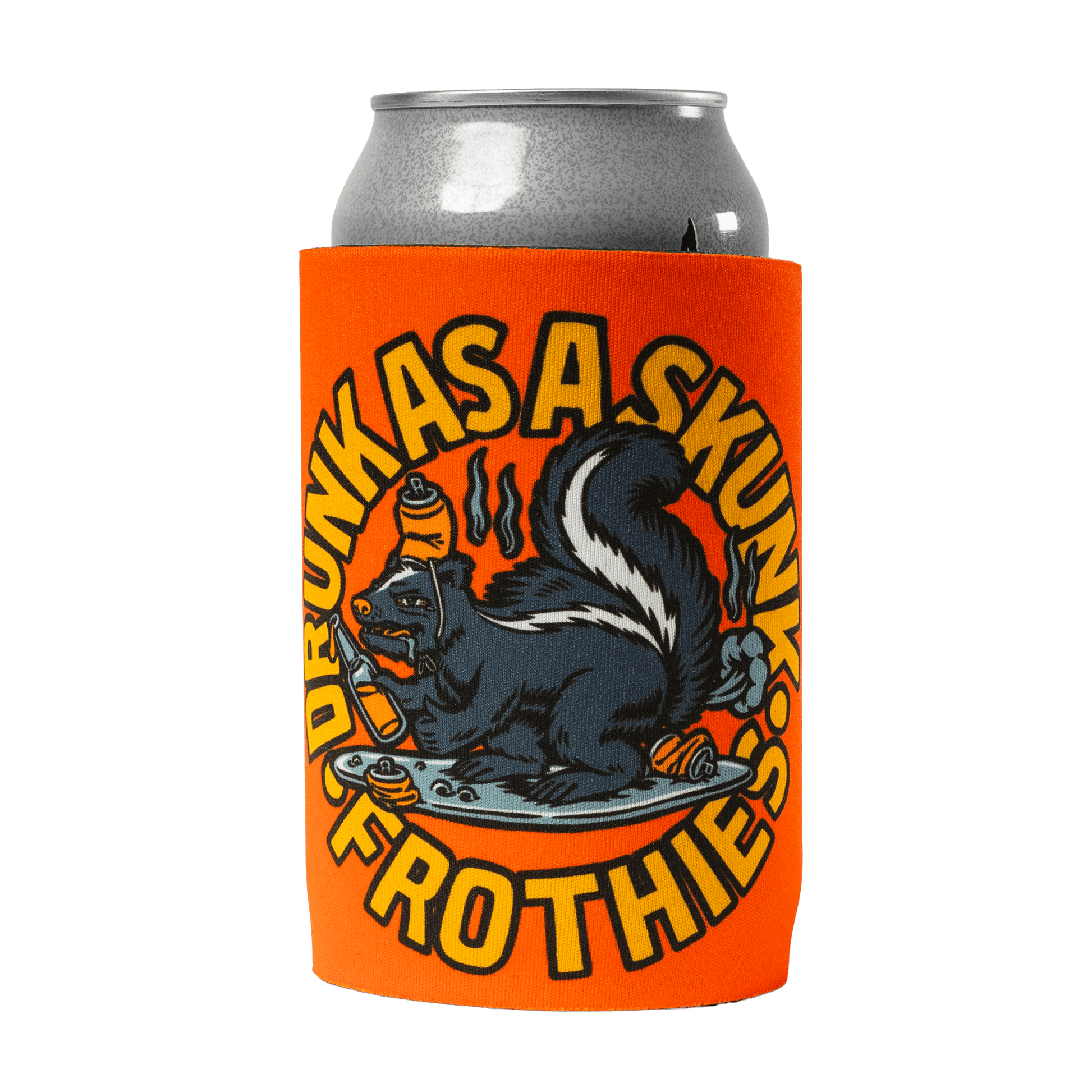 Drunk Skunk Stubby Cooler Stubby Cooler Frothies