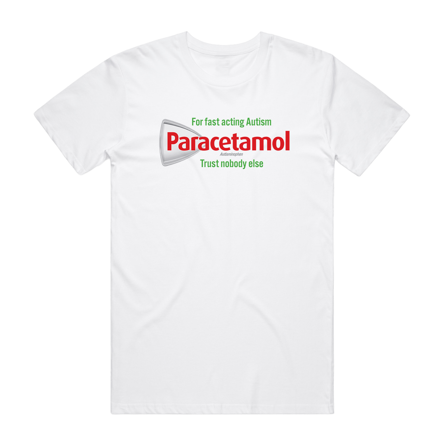 Fast Acting Tee White T-Shirt Frothies