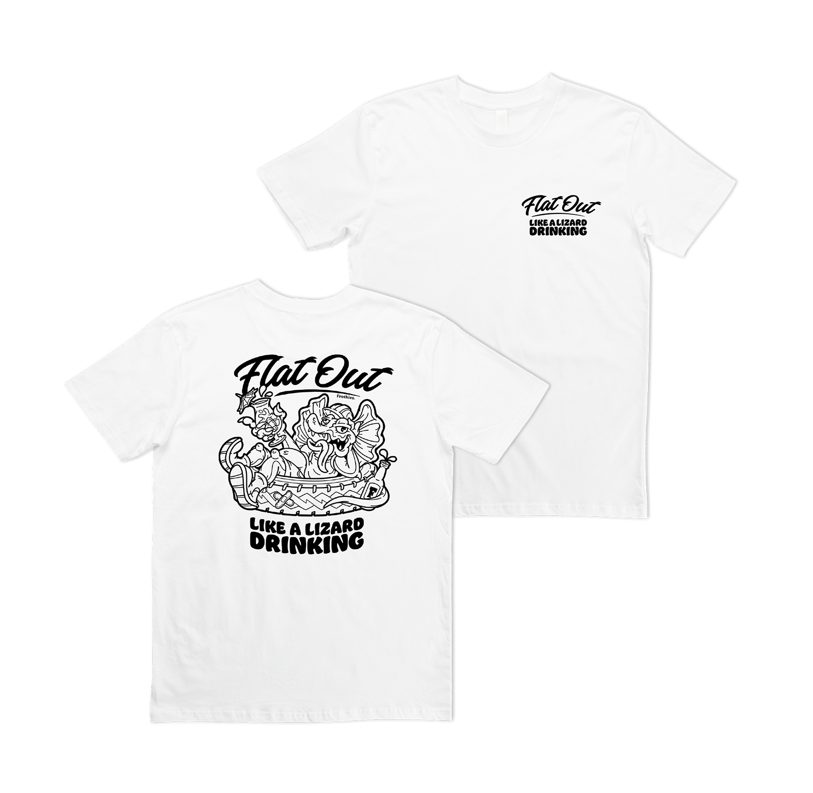 Flat Out Tee T-Shirt Frothies