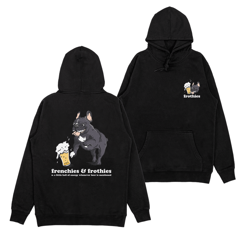 Frenchies & Frothies Hoodie Hoodie Frothies