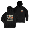 Fried As A Fish Hoodie Black Hoodie Frothies