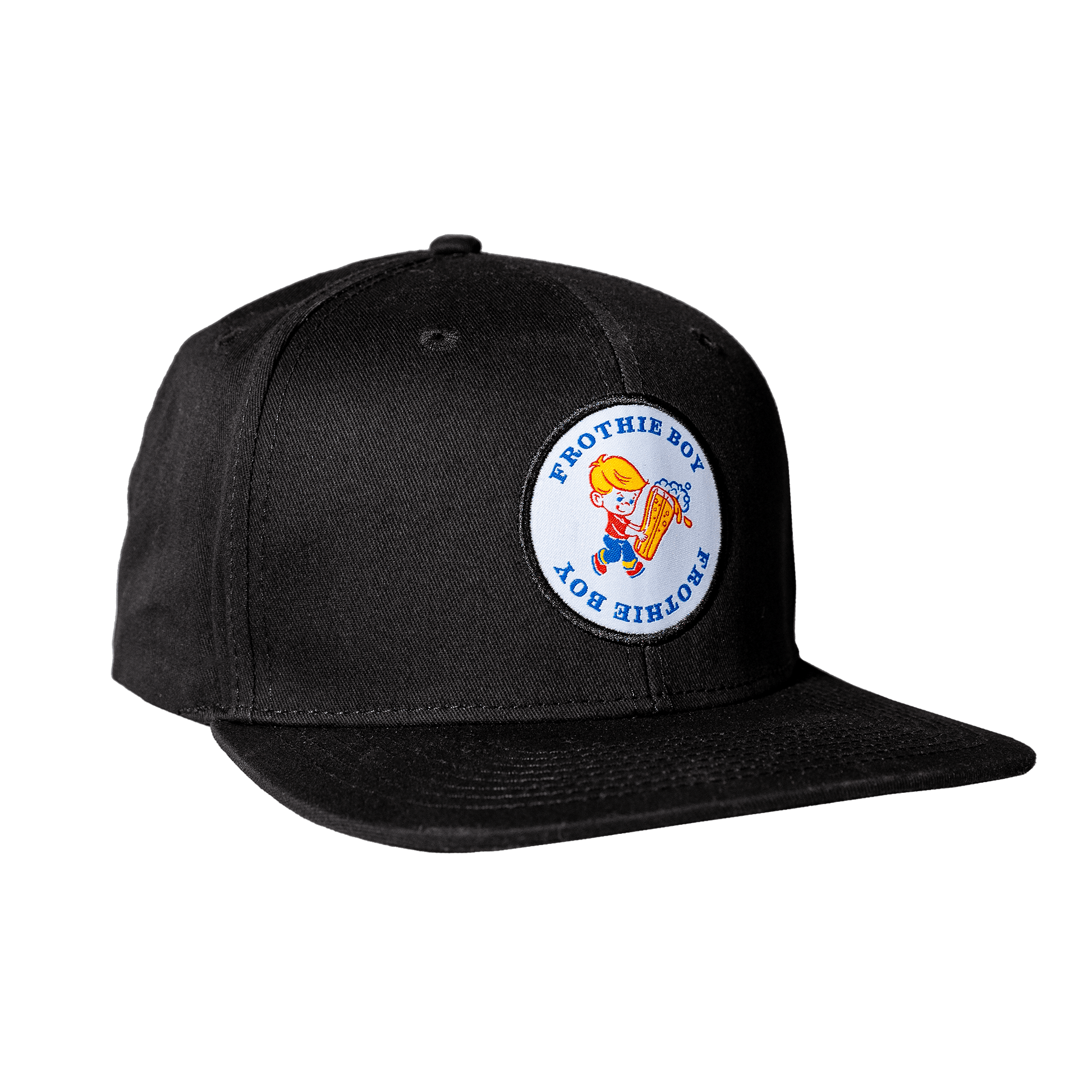 Frothie Boy - Flat Peak Snapback Hat Frothies