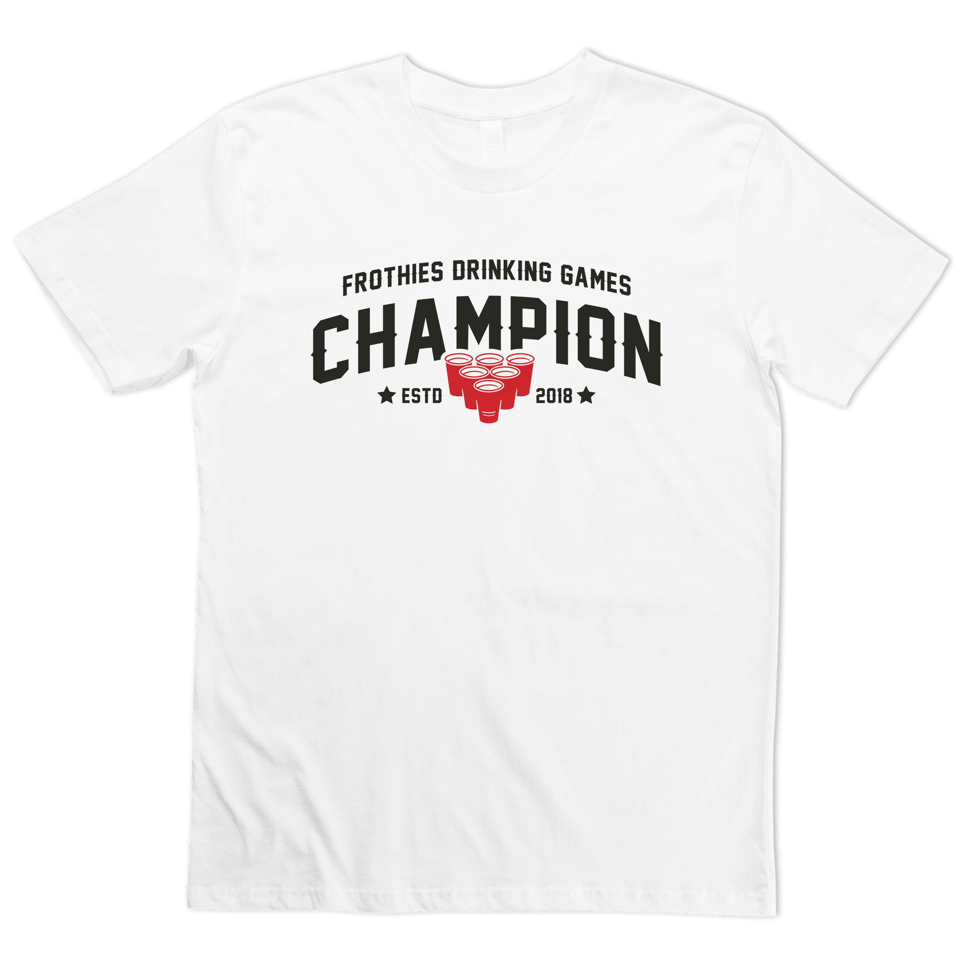 Frothies Champion Tee White T-Shirt Frothies