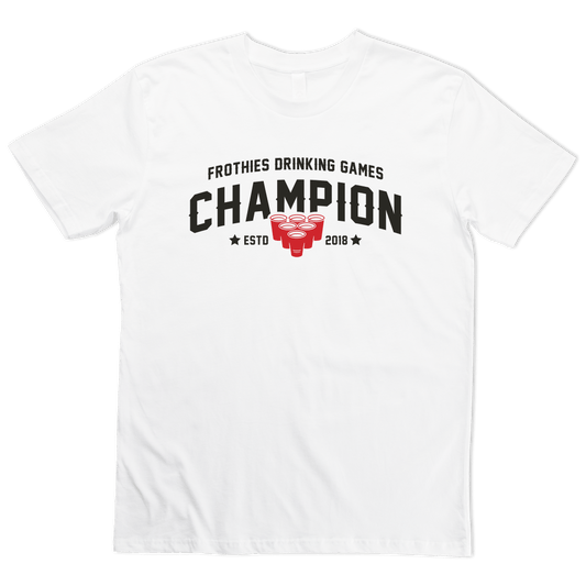 Frothies Champion Tee White T-Shirt Frothies